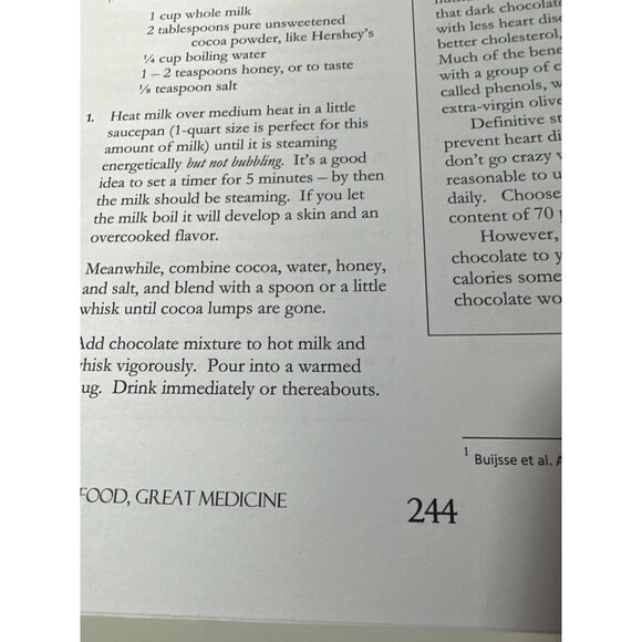 Cookbook Good Food, Great Medicine: Recipes & Ruminations from Medical Practice - Picture 4 of 8